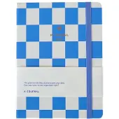 A-Journal My Journal Agenda 2027 - Blauw geruit