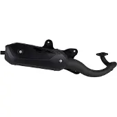 Tecnigas Silent Pro Black Shield Peugeot Vivacity3 50 2t Gehomologeerd Compleet Uitlaatsysteem
