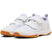 Puma Varion 3 V junior imitatieleren voetbalschoenen - wit/lila Jongens/Meisjes Imitatieleer - maat 28