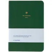 A-Journal A6 My Journal Agenda 2027 - Olijfgroen