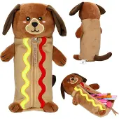 TOPModel DEPESCHE Etui, zachte uitvoering, met afbeelding van een hond genaamd Sunny