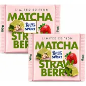 Ritter Sport Matcha Strawberry 2 Stuks