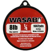 Black Magic Wasabi Monofilament Transparant 0.800 mm
