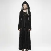 Punk Rave - Spellbound Lace Jas - XL - Zwart