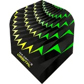 Harrows Orbital Yellow/Green - Dart Flights