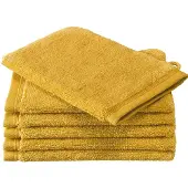 De Witte Lietaer Washandje Contessa Golden Yellow (Set van 6)