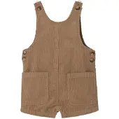Vertbaudet Salopet met korte broek voor baby's in ribfluweel