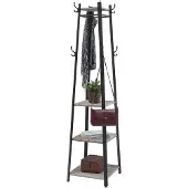 Songmics Kapstok – Greige-zwart
