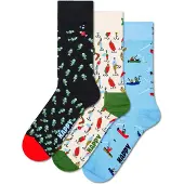 Happy socks sokken Hook - set van 3 multi Jongens/Meisjes Katoen All over print - maat 41-46