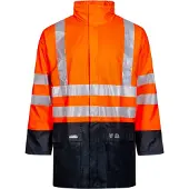 Lyngsøe Rainwear Lr3055 Regenjack Hi-vis Waterdicht Winddicht | Maat: S
