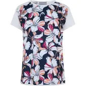 Head Dames/Dames trainings-T-shirt (Bloemen)