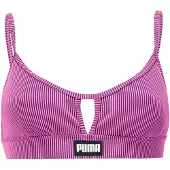 Puma Dames/Dames Peek A Boo Stripe Bikinitop (Roze)