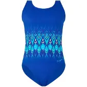 Zoggs Dames/Dames Reef Eendelig Zwempak (Blauw)