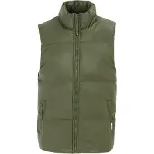 Firetrap Herenvest met PU-vulling (Leger Groen)