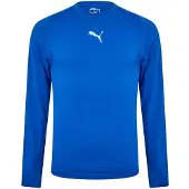 Puma Heren Performance Plain Vent Athletic Shirt (Blauw)
