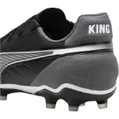 Puma Heren King Match Stevige Grond Voetbalschoenen (zwart/wit)