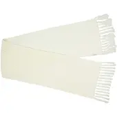 Lacoste Geribbelde Sjaal (Wit)