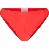 Brave Soul Bikinibroekjes met middelhoge taille voor dames (Rood)