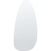 Beliani ROYER - LED-badkamerspiegel - Zilver - Glas