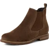 Tamaris Chelsea boots chocoladebruin
