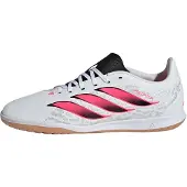 Adidas Predator Club Zaalvoetbalschoenen (IN) Kids Wit Zwart Roze