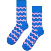 Happy socks Sokken blauw / rosa / purper / wit