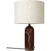Gubi Gravity L tafellamp Maroon marble-canvas