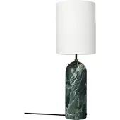 Gubi Gravity XL vloerlamp Emerald marble-white