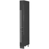 Vicco Apotheekkast Fame-Line, Antraciet Hoogglans/Antraciet, 20 cm