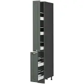 Vicco Apotheekkast Fame-Line Groen-Goud Landhuis/Antraciet 20 cm, Model 61653