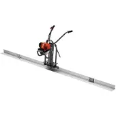 Vevor betonvibrator met 3658 mm aluminium egaliseerblad