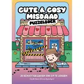 BBNC Uitgevers Kleurboek - Cute &amp; Cozy - Misdaad puzzelboek