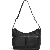 Mandarina Duck schoudertas Active Lux Hobo Black zwart