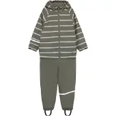 CeLaVi Regenbekleidung M/u Träger - Fleece - PU - Glühbasilikum - - 110 - Regenkleidung
