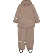 CeLaVi Regenbekleidung M/u Träger - Fleece - PU - Pilze m. Gold - - 120 - Regenkleidung