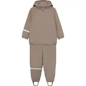 CeLaVi Regenkleding M/u Gespen - Fleece - PU - Schimmels - - 80 - Regenkleding