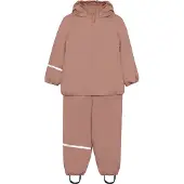 CeLaVi Regenkleding M/u Gespen - Fleece - PU - Burlwood - - 80 - Regenkleding