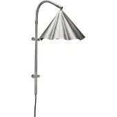 House Doctor Flola wandlamp 51 cm Geborsteld zilverkleurig