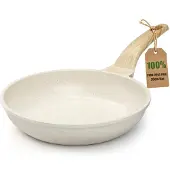 YASHE koekenpan, 20 cm, geschikt voor inductie, niet giftig, vrij van PTFE en