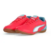 Puma TRUCO IV Unisex Sportschoenen - Ultra Red-White-Dusty Aqua-Intense Mint