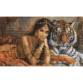 Luca S borduurpakket De Indische prinses en de koninklijke tijger