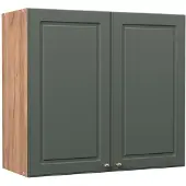 Vicco Hangkast Fame-Line, Groen-Goud Landhuis/Goudkleurig Eiken, 80 cm