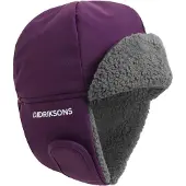 Didriksons Biggles cap 7, muts, kinderen, paars