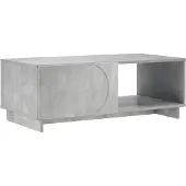 vidaXL Salontafel Betongrijs 95 x 50,5 x 35 cm Bewerkt hout
