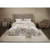 Rivièra Maison Dekbedovertrek Aven Sand Velvet-200 x 200 / 220 cm | 2-Persoons