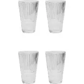 House Doctor Slots bierglas 4-pack Transparant