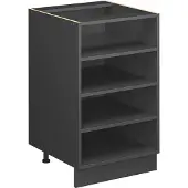 Vicco Keukenrek Fame-Line Antraciet 50 cm zonder werkblad, Model 62725