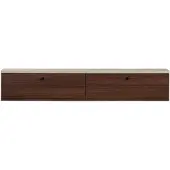 CALICOSY - Hangend TV-meubel 2 klapdeuren L140 cm - ROY