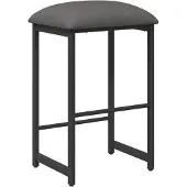 vidaXL Barkruk Lichtgrijs 40 x 32 x 64 cm Bewerkt hout