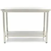 Maxima Roestvrijstalen Werktafel 'Deluxe' 1800 x 700 mm